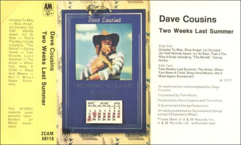 Two Weeks Last Summer cassette cover